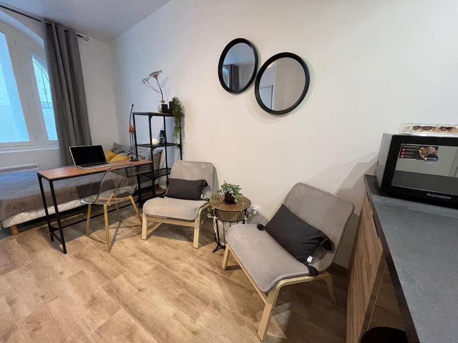 Studio Cosy Rez-De-Chaussee Foix Exterior foto